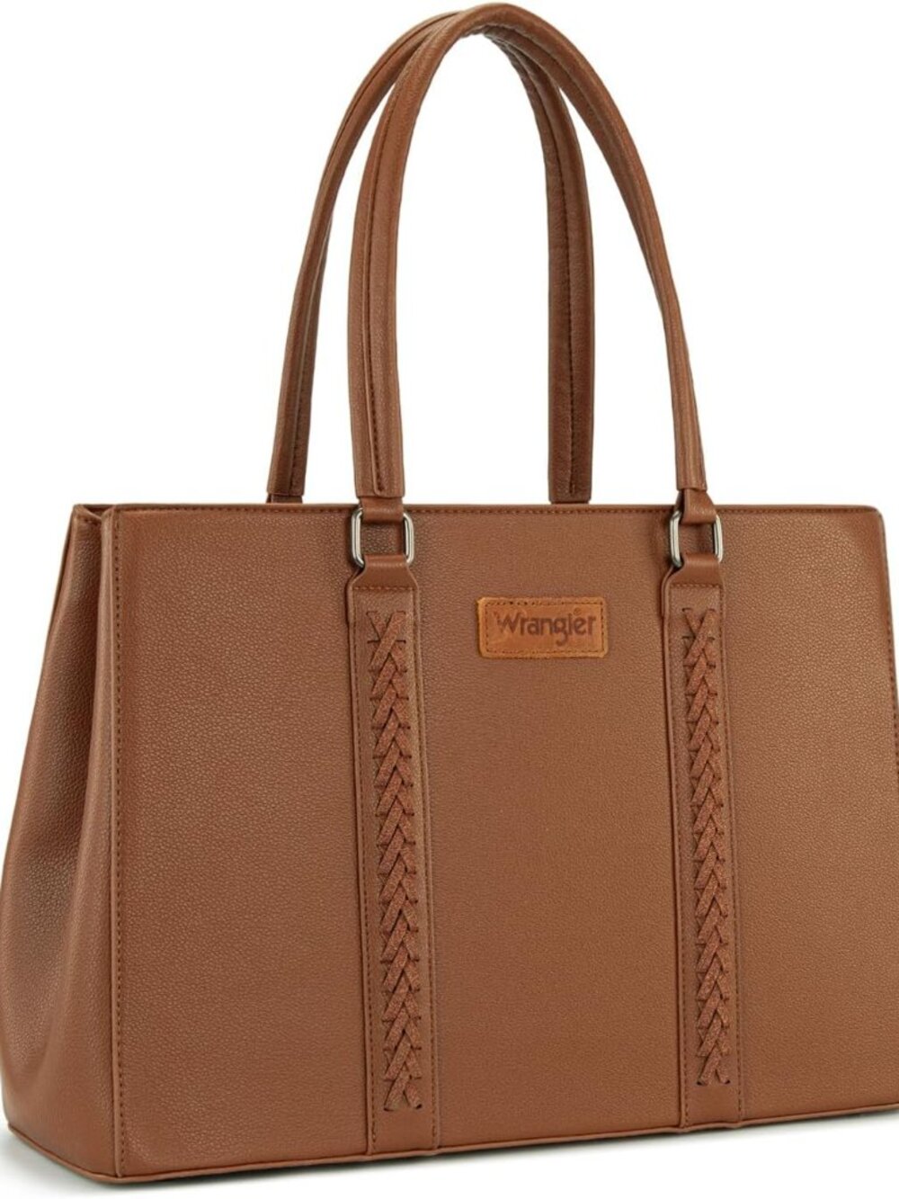 Wrangler Laptop Tote Bag for Women 15.6 Inch Computer Bag for Work Large Double